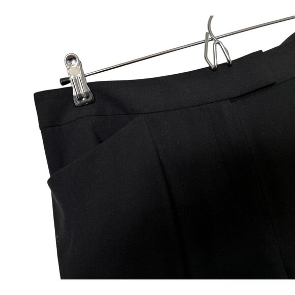 Lafayette 148 New York Bleecker Slim-Leg 10" Rise Pants - Black Size 6 $598 - Picture 4 of 8